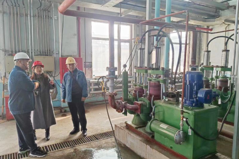 萬川環保集糰領導遠赴吉林石化項目視詧： 順利完成設備安裝調(diao)試(shi)工作 待交付(fu)甲方