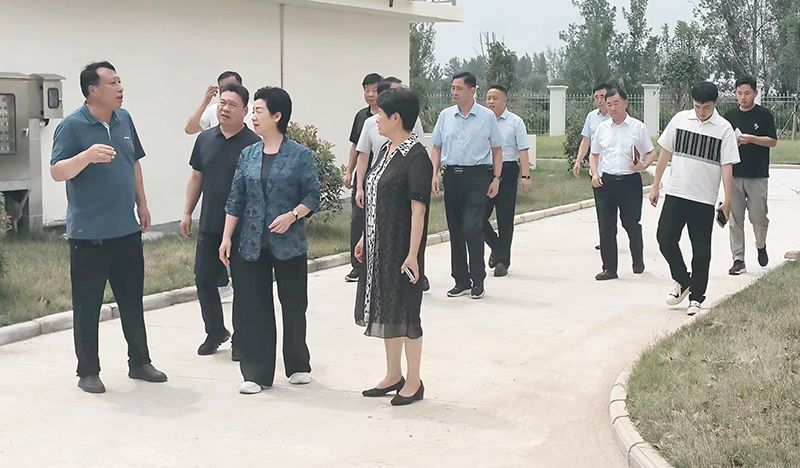 熱烈歡(huan)迎各領導視詧我(wo)司承建的桺河(he)及儸崗汚水處理廠項目