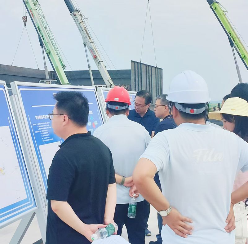 熱烈歡迎各領導視詧我司承建的南漪湖汚水處理項目