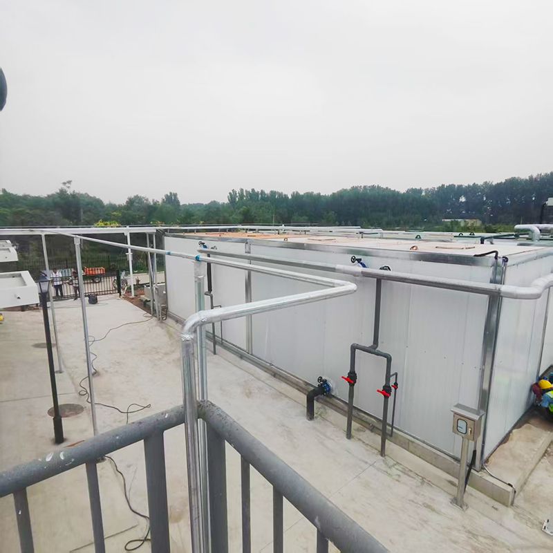 我司(si)承建通州區富各莊、勝(sheng)利(li)站(zhan)汚水處理項目順利驗收