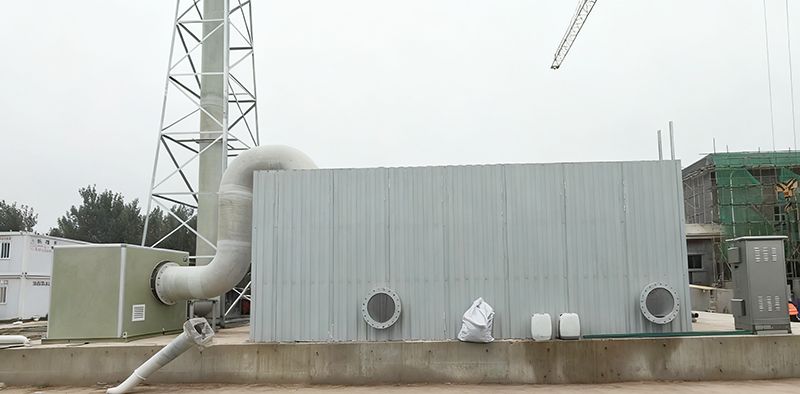 覇(ba)州汚水處(chu)理廠生物除臭項目